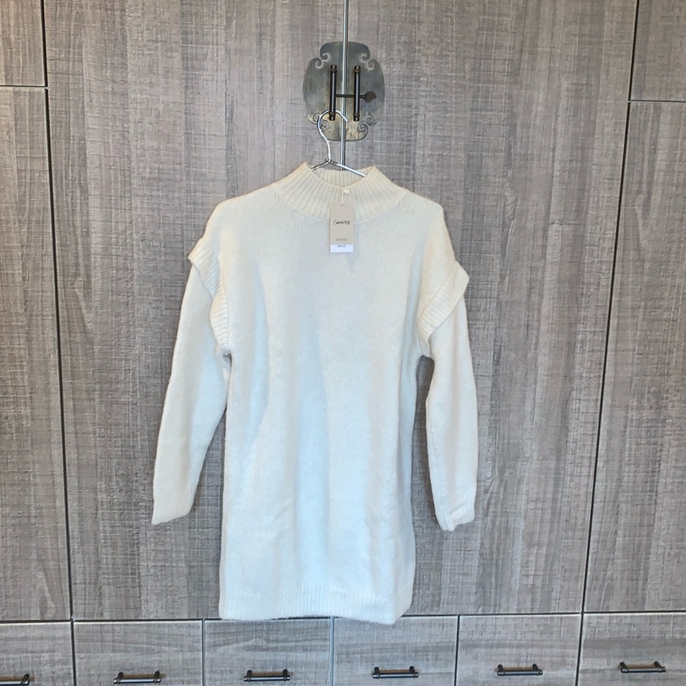 MANGO Short Knitted Dress - Picture 1 of 17